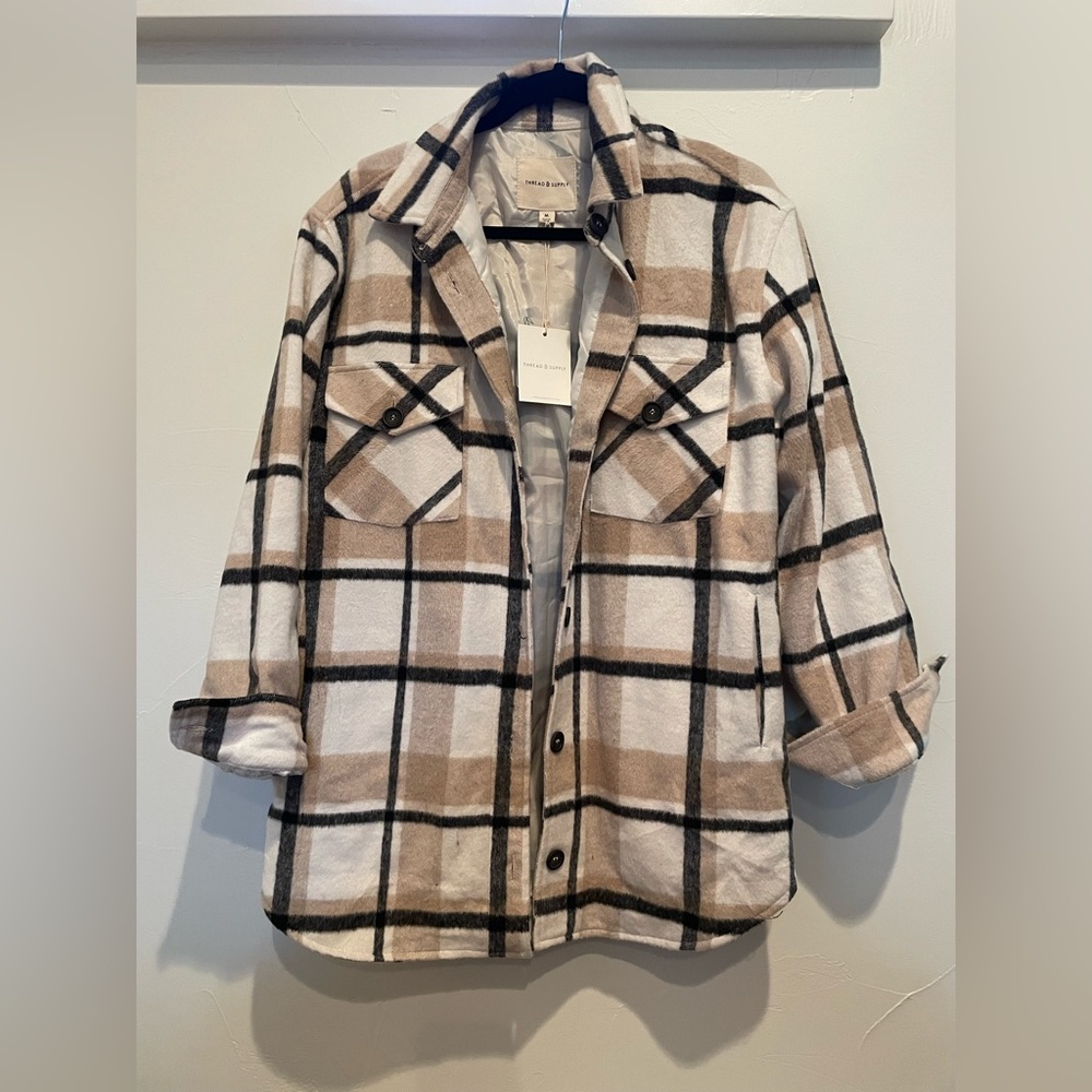 Thread Supply Shacket NWT
